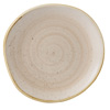 Churchill Stonecast Nutmeg Cream Organic Round Plate 7.25" / 18cm