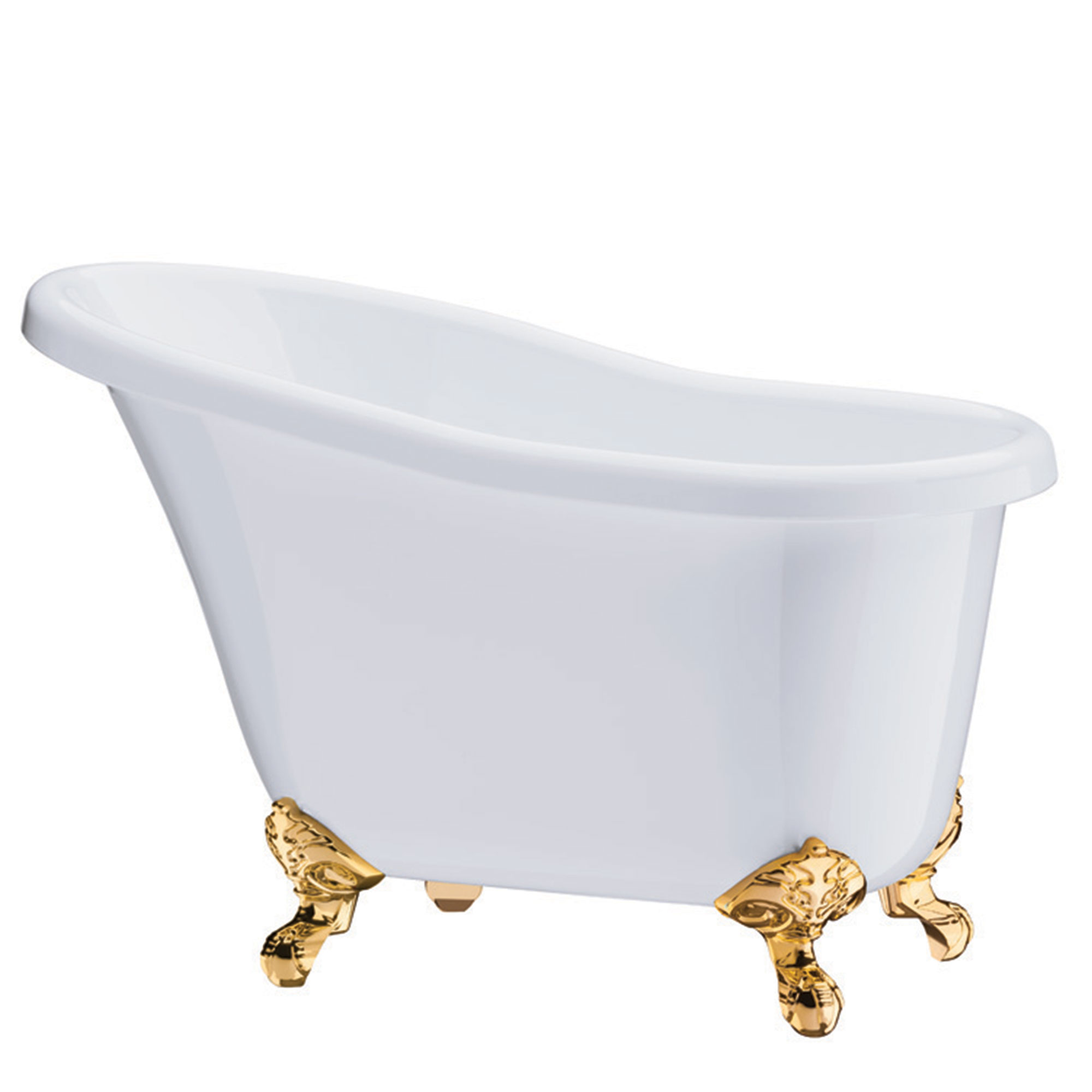White \u0026 Gold Bath Tub Champagne Bucket 