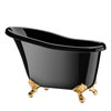 Black & Gold Bath Tub Champagne Bucket