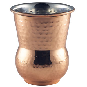 Moroccan Copper Hammered Tumblers 14oz / 400ml