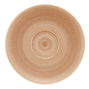 Modern Rustic Coupe Saucers Sand 12cm Case Of 12