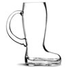 Glass Beer Boot with Handle 1.75 Pint