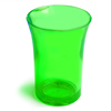 Econ Neon Green Polystyrene Shot Glasses CE 1.25oz / 35ml