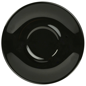 Royal Genware Saucer Black 4.5inch / 12cm