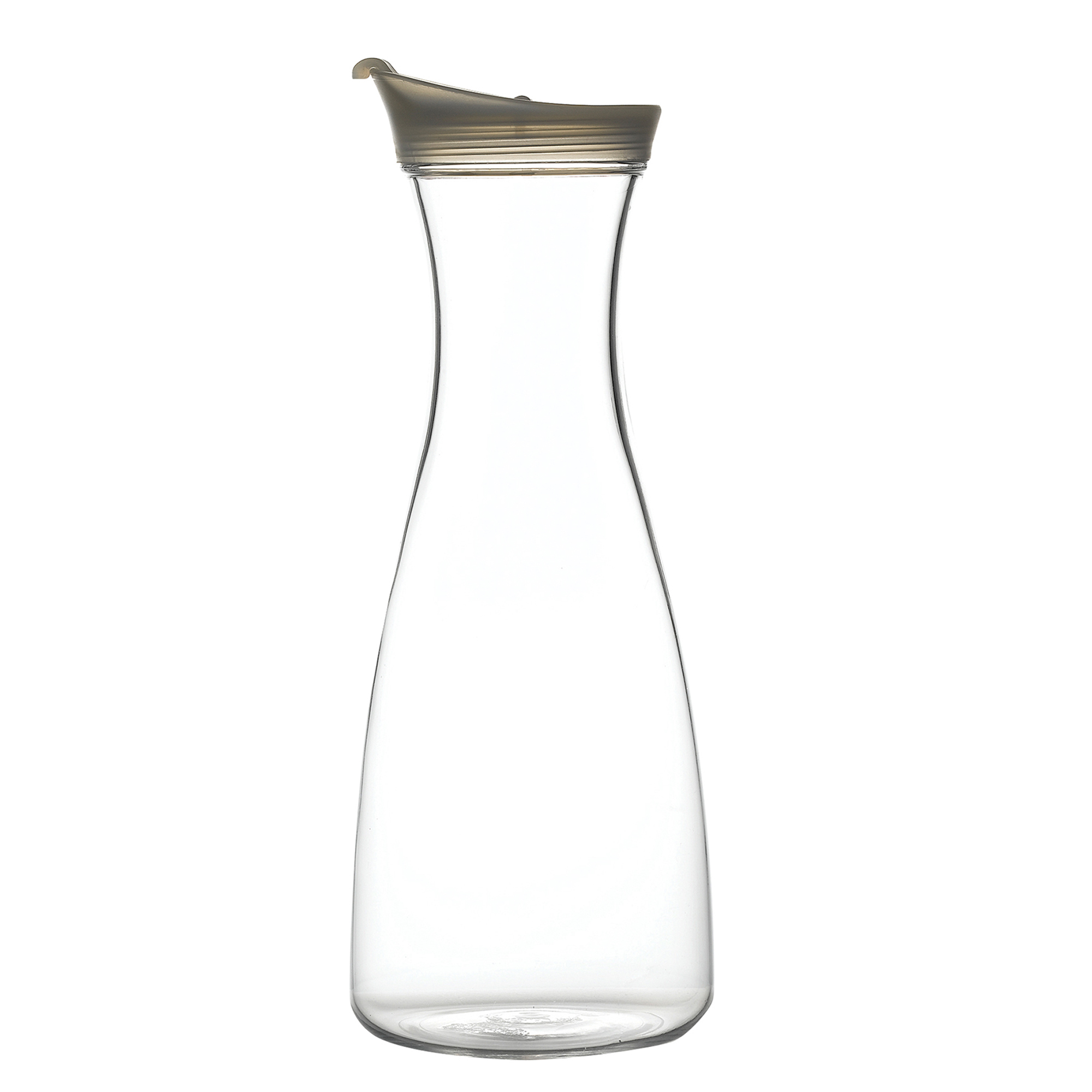 Acrylic Carafe with White Pouring Lid at drinkstuff