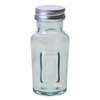 Glass Juice Jar with Metal Top 4.2oz / 120ml