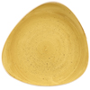Churchill Stonecast Mustard Seed Yellow Lotus Plate 10.4inch / 26.5cm