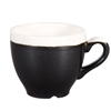 Churchill Monochrome Onyx Black Espresso Cups 3.5oz / 100ml
