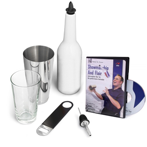 Flair Starter Set - White Edition with Mixology & Flair DVD