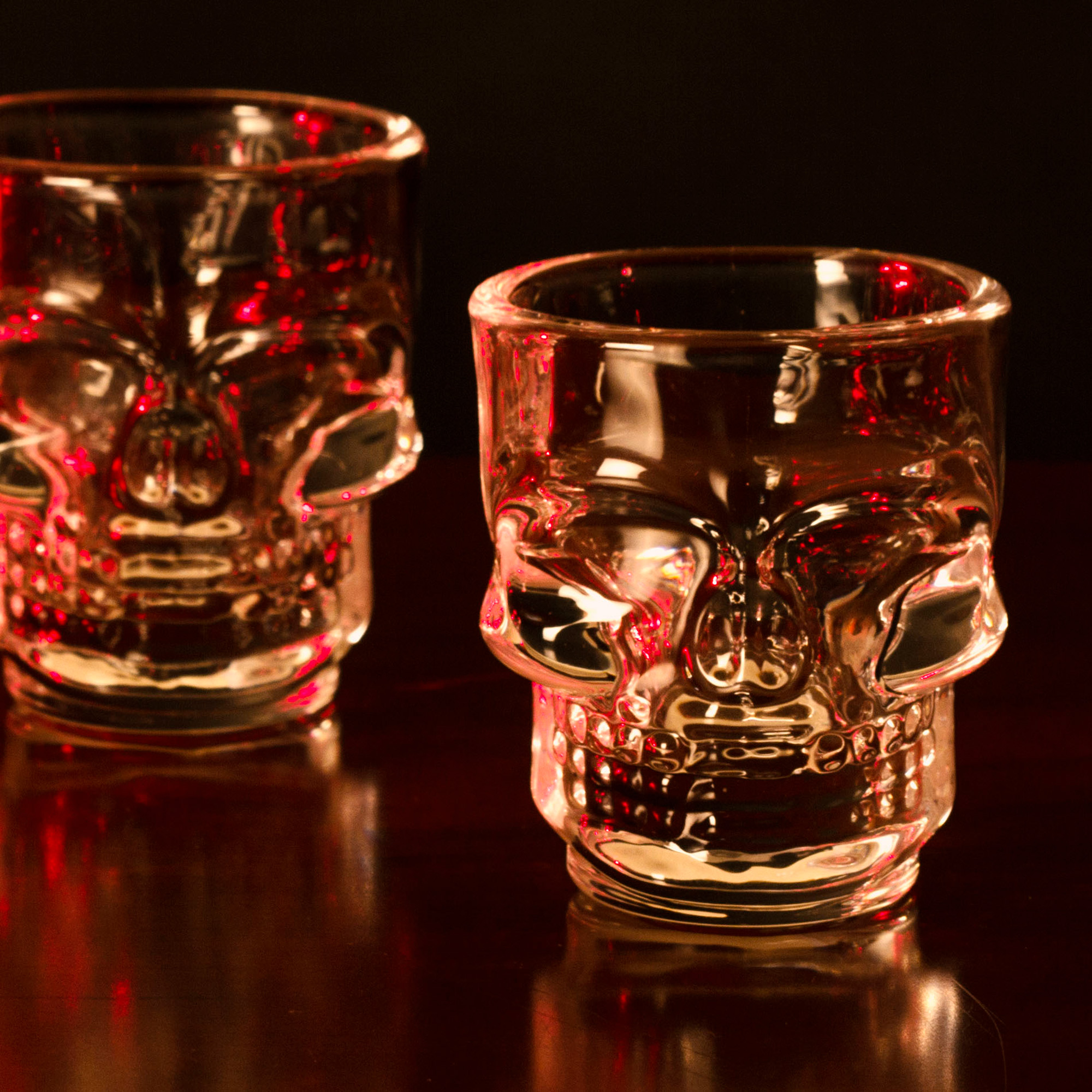 Skull Shot Glasses 50ml At Drinkstuff