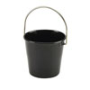 Genware Stainless Steel Miniature Bucket Black 4.5cm / 50ml