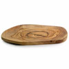 Genware Olive Wood Rustic Platter 35 x 13cm