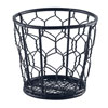 Genware Black Wire Serving Basket 10cm