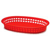 Chicago Oval Platter Basket Red 27x18x4cm