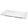 Genware Melamine Platter White 32 x 17.5cm