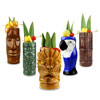 Ceramic Luau Tiki Party Pack