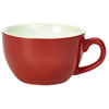 Royal Genware Bowl Shaped Cup Red 6oz / 170ml