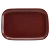 Terra Stoneware Rustic Red Rectangular Plates 13.6" / 34.5cm