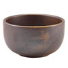 Terra Porcelain Round Bowls Rustic Copper 4.9" / 12.5cm