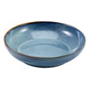 Terra Porcelain Coupe Bowls Aqua Blue 10.8" / 27.5cm