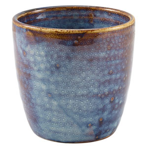 Terra Porcelain Chip Cups Aqua Blue 11.25oz / 320ml
