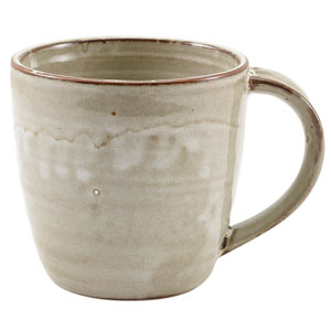 Terra Porcelain Mugs Grey 11.25oz / 320ml
