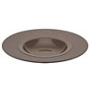 Bahia Round Gourmet Plates Brown Basalt 9" / 23cm