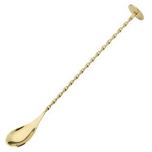 Gold Cocktail Mixing Spoon 11inch / 28cm