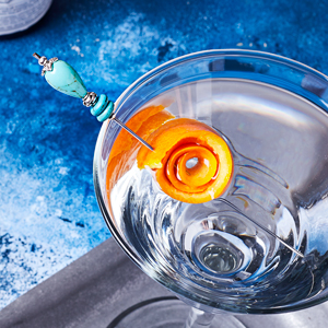 Turquoise Bead Cocktail Picks