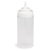 Widemouth Squeeze Sauce Bottle Clear 16oz / 475ml