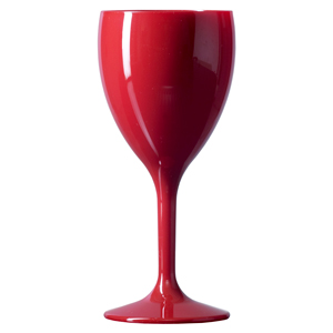 Elite Premium Polycarbonate Wine Glasses Red 11oz / 312ml