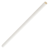 Solid Paper Cocktail Straws White 5.5inch