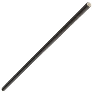 Paper Bottle Straws Black 10.5inch