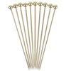 Gold Plated Ball Cocktail Picks