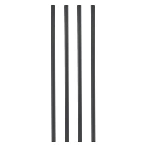 Black Compostable Straws 7.8inch