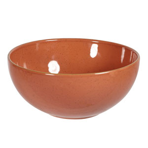 Churchill Stonecast Spiced Orange Noodle Bowl 7.2inch / 18.3cm