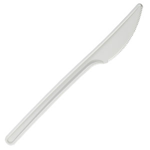 Biodegradable Heavy Duty Knives White