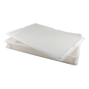 Dough Box 60 x 40 x 7.5cm 14ltr Cap White