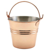 Copper Plated Serving Bucket 10cm
