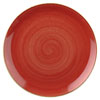 Churchill Stonecast Berry Red Coupe Evolve Plate 12inch / 32.4cm