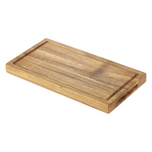 Acacia Wood Serving Board 25 x 13cm