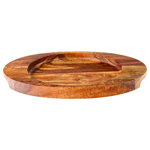 Oval Wood Board 10inch / 25cm