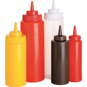 Red Squeezy Sauce Bottle 32oz / 950ml