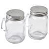 Mason Jar Salt & Pepper Shaker Set of 2