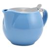 GenWare Porcelain Blue Teapot with Stainless Steel Lid & Infuser 17.6oz / 500ml