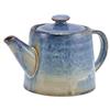 Terra Porcelain Aqua Blue Teapot 17.6oz / 500ml