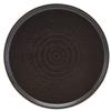 Terra Porcelain Black Low Presentation Plate 8.25inch / 21cm