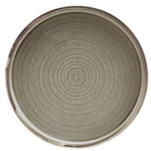 Terra Porcelain Grey Low Presentation Plate 7inch / 18cm