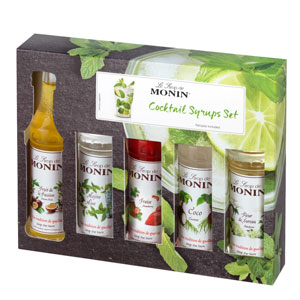Monin Cocktail Syrup Gift Set