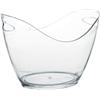 Large Champagne Bucket Clear 13.75inch / 35cm